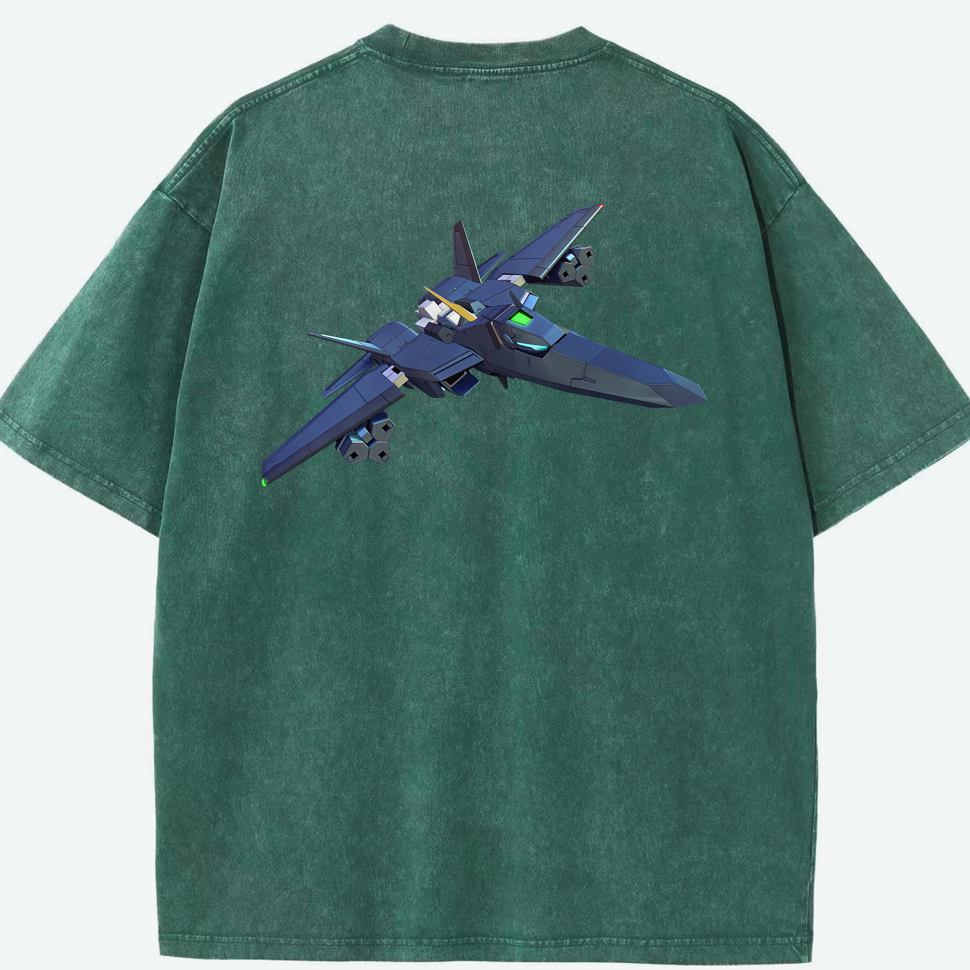 （画像用） 機動戦士ガンダム Mobile Suit Gundam 綿100% ヴィンテージ風 半袖Tシャツ（背面プリント）